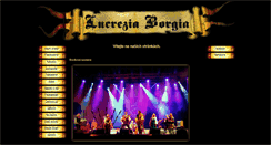 Desktop Screenshot of borgia.cz